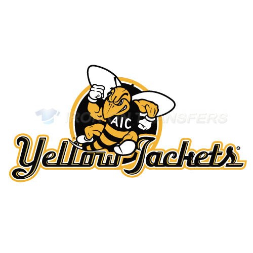 AIC Yellow Jackets 2009-Pres Alternate Logo4 Iron-on Transfers (Heat Transfers) N3689